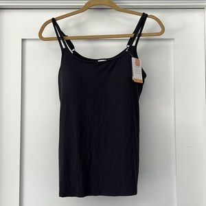 Amoena black Valletta camisole 12 NWT/NWOT